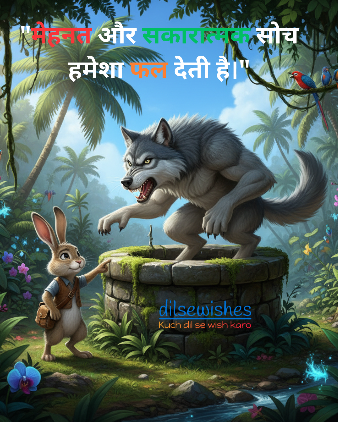 Wolf and Rabbit Story