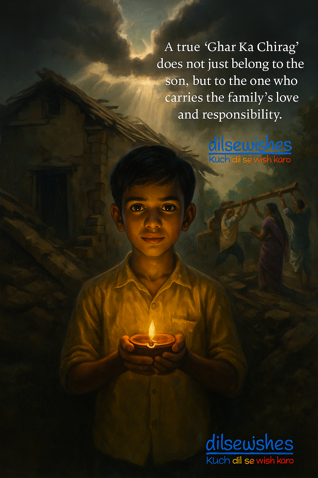 घर का चिराग कहानी: परिवार की आशा और प्रेरणा की झलक