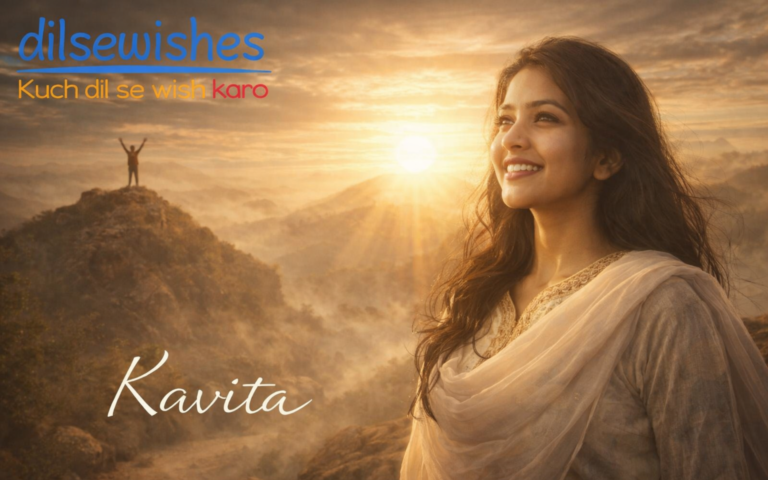 Inspirational Hindi Poem on Life