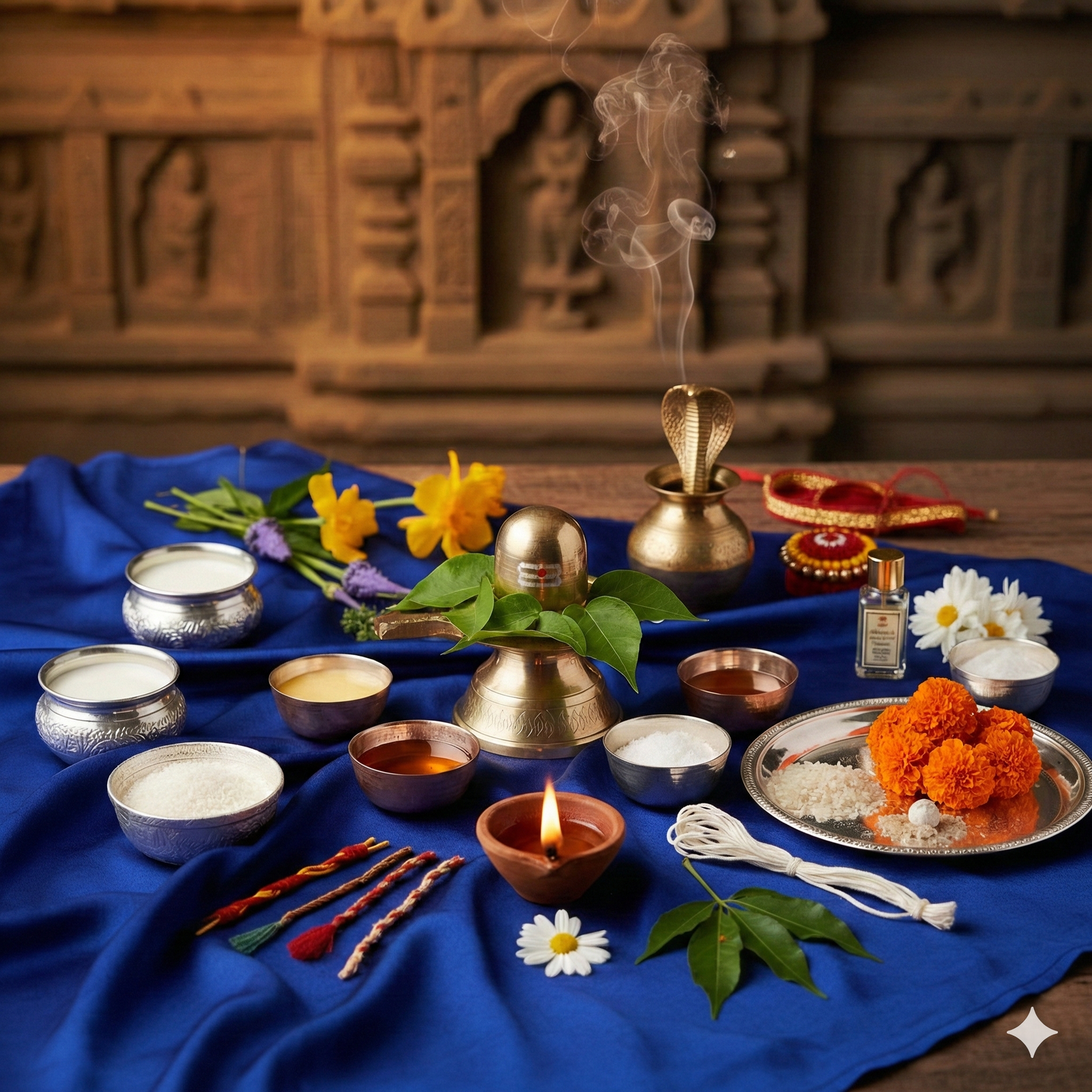 Mahashivratri Puja Samagri List 2026: भोलेनाथ के अभिषेक और पूजन के लिए किन चीजों का करना चाहिए इस्तेमाल - पूरी लिस्ट 3 Gemini Generated Image l198dkl198dkl198