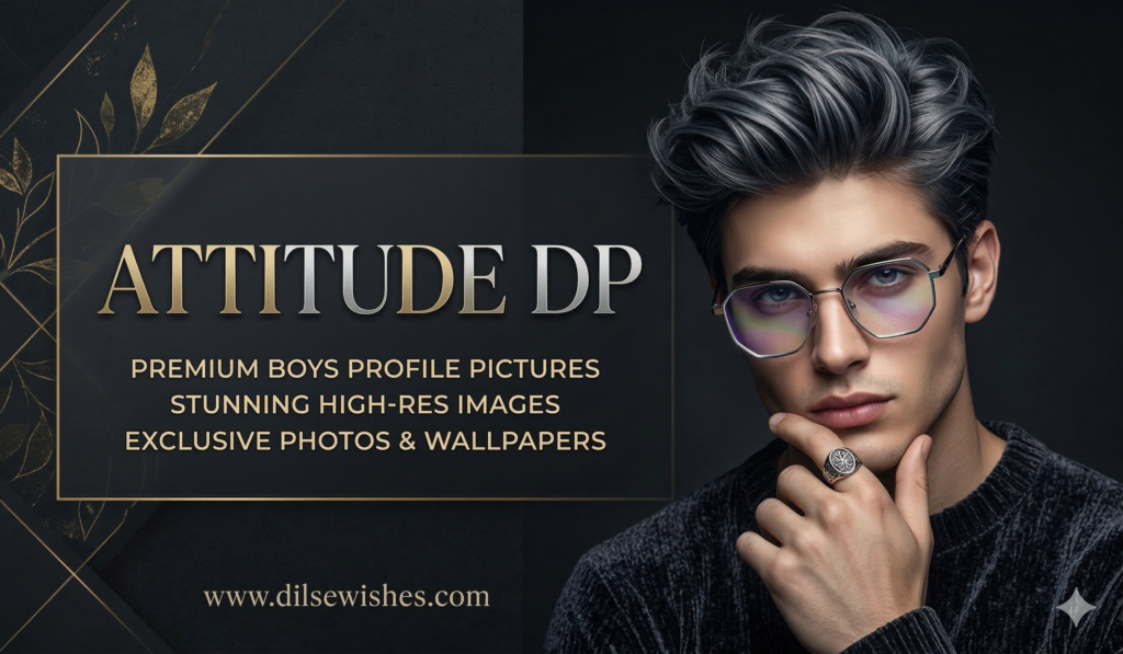 Attitude DP Images 2026 – 120+ Royal & Stylish Attitude DP for Boys (HD ...