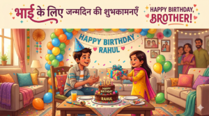 Birthday Wishes for Brother in Hindi