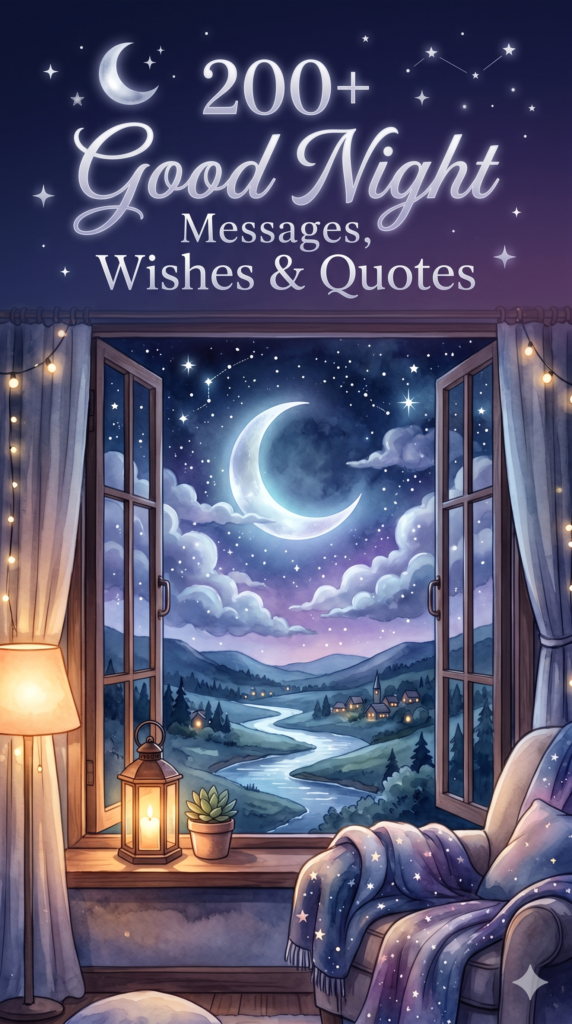 200+ Good Night Messages, Wishes and Quotes 2 200+ Good Night Messages, Wishes and Quotes