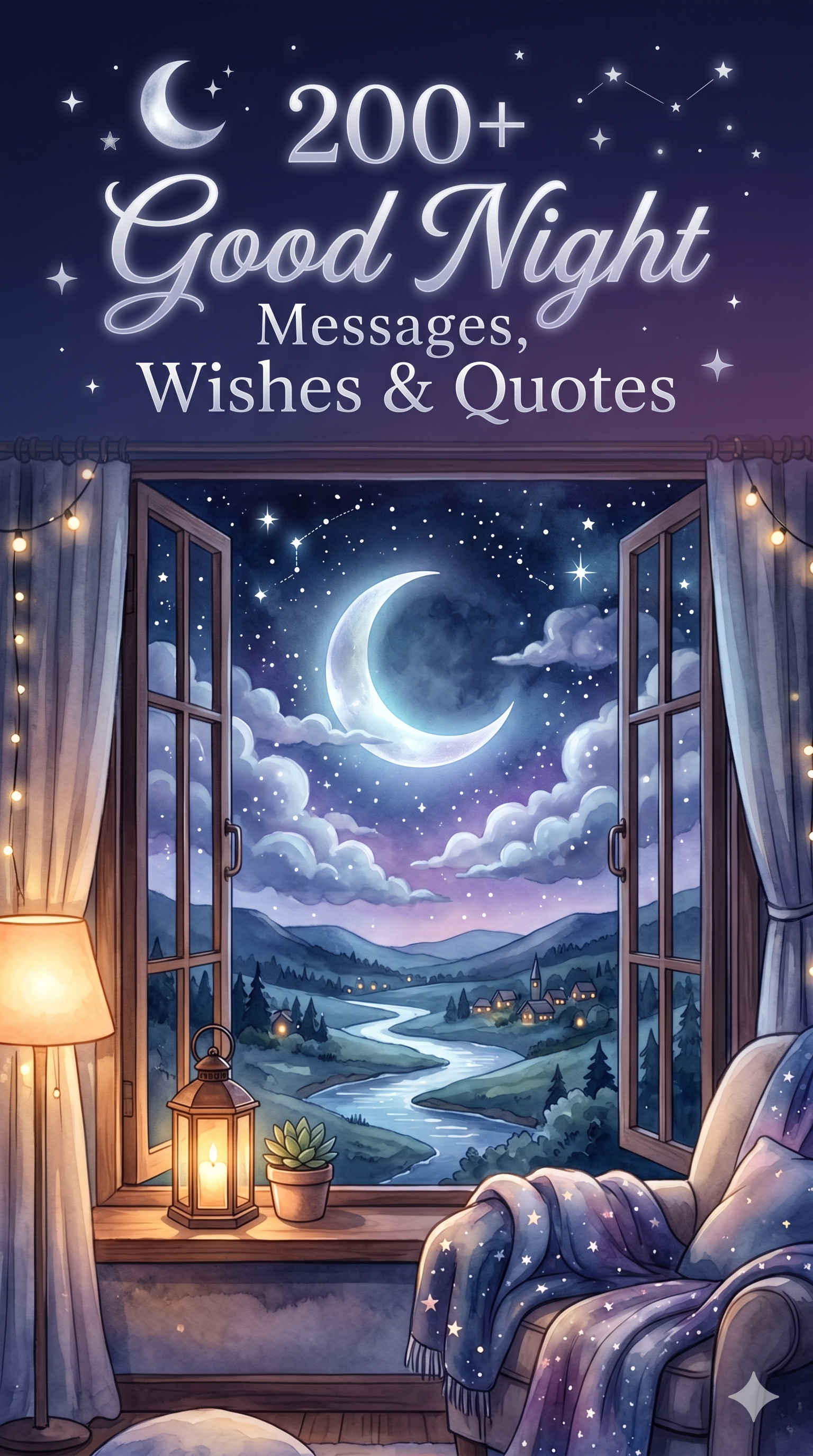 200+ Good Night Messages, Wishes and Quotes
