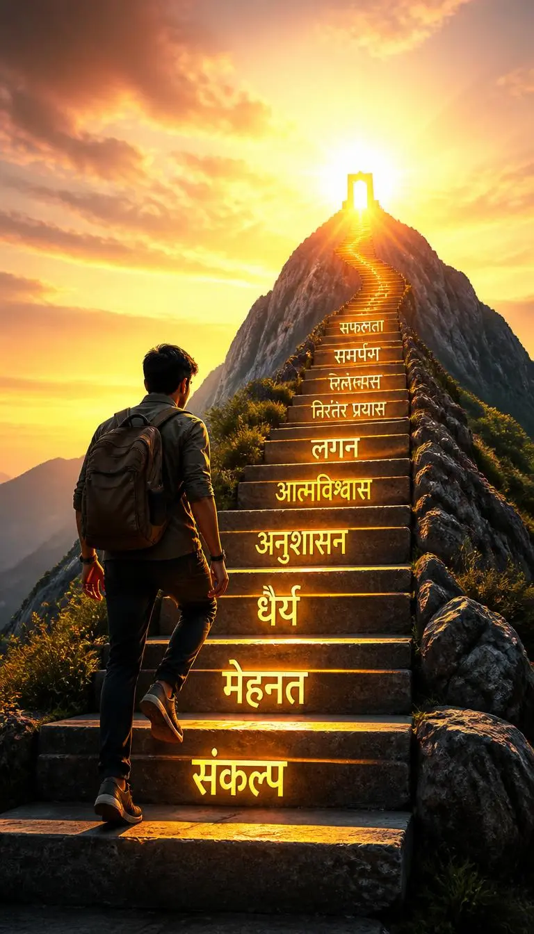 सफलता की सीढ़ियाँ चढ़ने की प्रेरणादायक कहानी