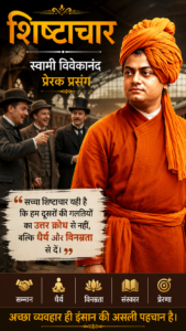 शिष्टाचार – स्वामी विवेकानंद प्रेरक प्रसंग