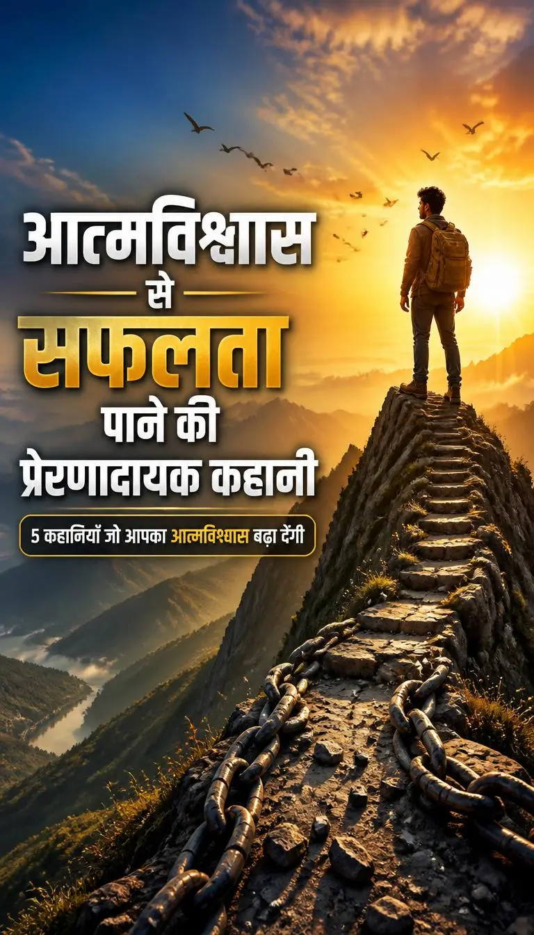 आत्मविश्वास से सफलता पाने की प्रेरणादायक कहानी