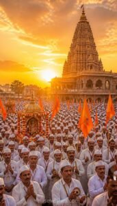 Ashadi Ekadashi Celebrated with Devotion at Vitthal Temple