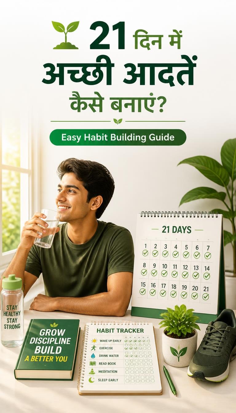 21 din mein achhi aadatein kaise banaye