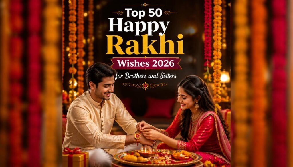Happy Rakhi wishes 2026
