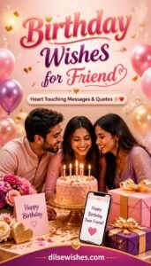 101+ Birthday Wishes for Friend: Heart Touching Messages & Quotes