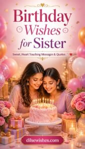 101+ Birthday Wishes for Sister: Sweet, Heart Touching Messages & Quotes