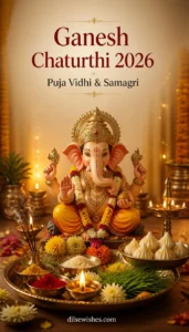 Ganesh Chaturthi 2026 Puja Vidhi and Ganpati Sthapana