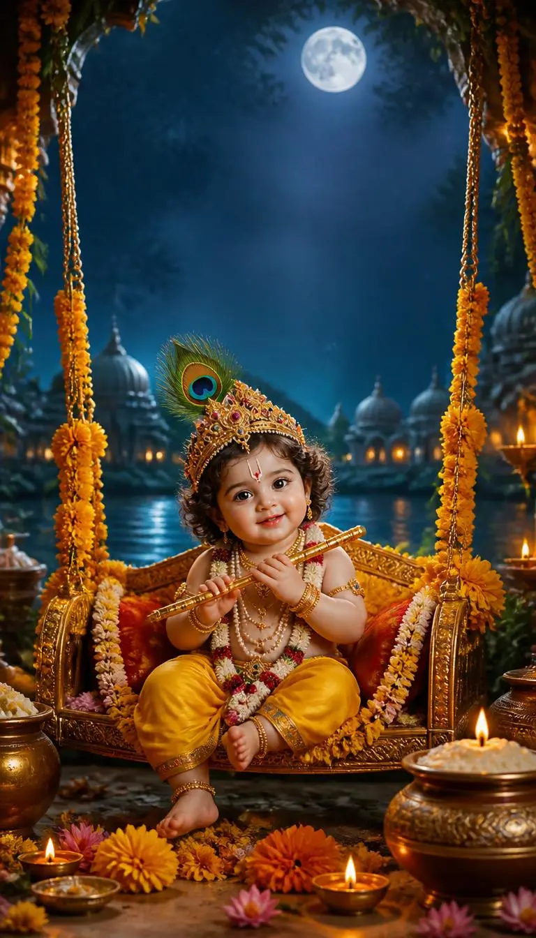 🦚 श्री कृष्ण जन्माष्टमी 2026: कब है जन्माष्टमी? जानें शुभ मुहूर्त, पूजा विधि, व्रत नियम और भगवान कृष्ण की कथा