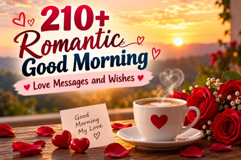 210 Romantic Good Morning Wishes