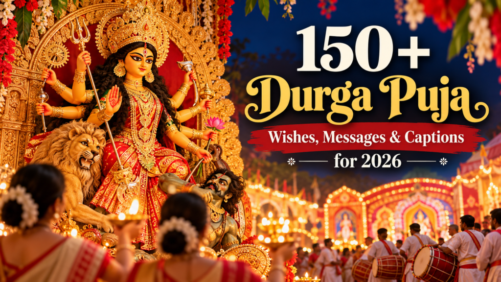 Durga Puja Wishes and Festive Celebrations