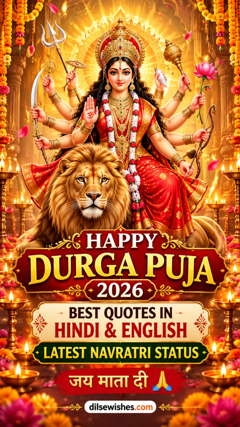 Radiant Durga Puja Festival Poster